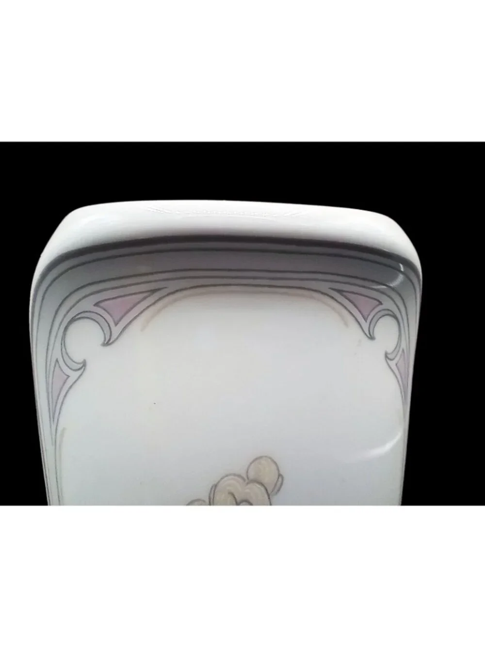 Porcelain Bud Vase AK Kaiser Chantal Floral 6